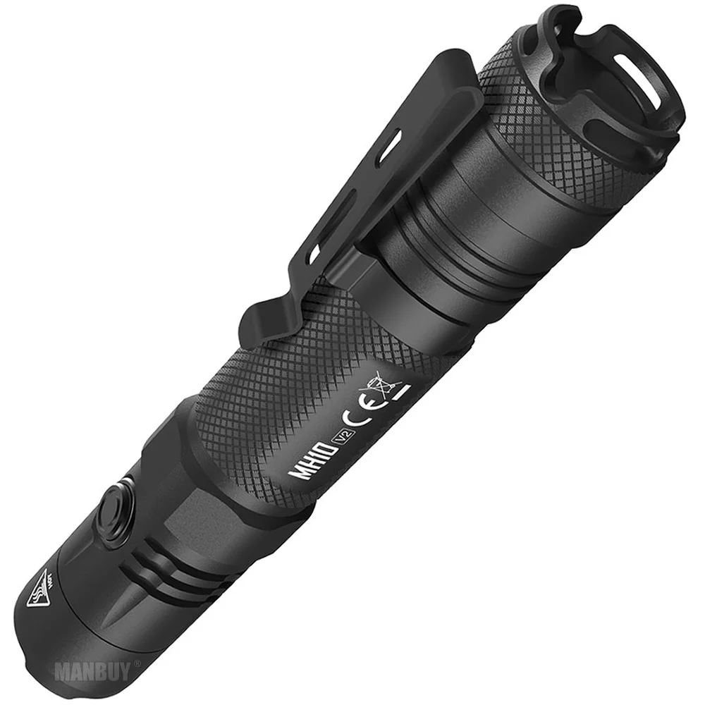 Многофункциональный Гибридный СВЕТОДИОДНЫЙ фонарик Nitecore MH10 V2 1200 люмен Cree XP-L2 V6