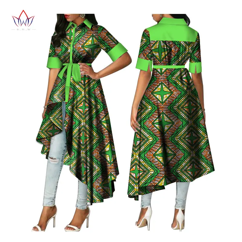 African Clothing African Dresses For Women Maxi Dresses Puls Size Dress Womens African Clothing Dashikis Cotton 5xl 6xl WY2682