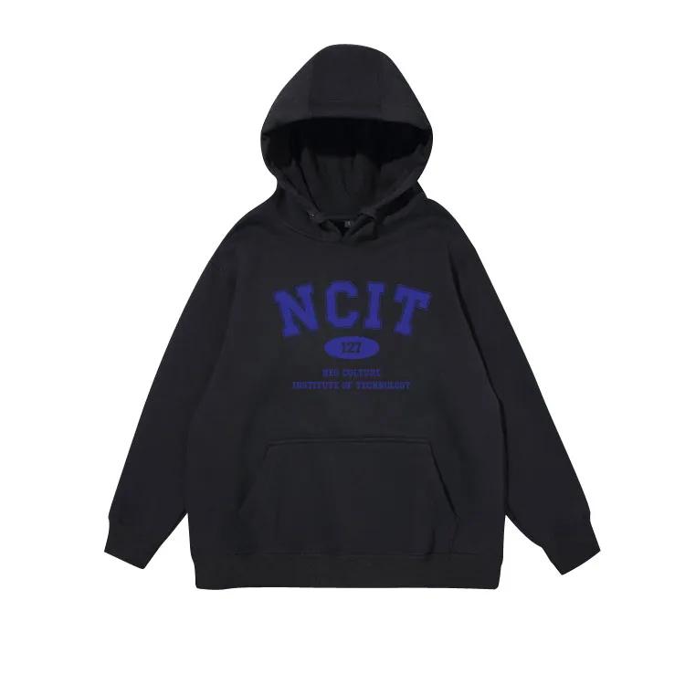 Толстовка NCIT 127 NCT модная уличная одежда с буквенным принтом для мужчин и женщин