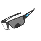 Уличные фотохромные бифокальные очки для чтения, Мультифокальные очки для дальнозоркости для мужчин, спортивные солнцезащитные очки для вождения UV400 FML