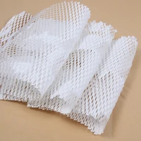 hysen new style 50cm200m white color anti collision wrapping material other biodegradable packaging honeycomb paper roll