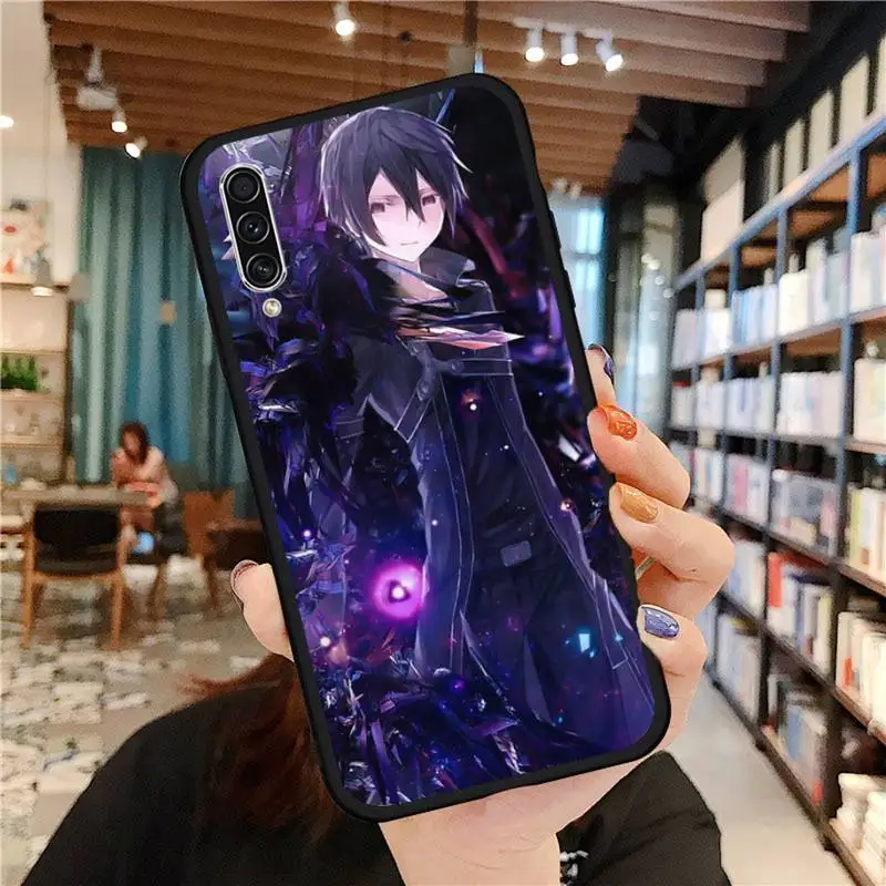 

Sword Art Online Phone Case For Samsung A20 A30 30s A40 A7 2018 J2 J7 prime J4 Plus S5 Note 9 10 Plus