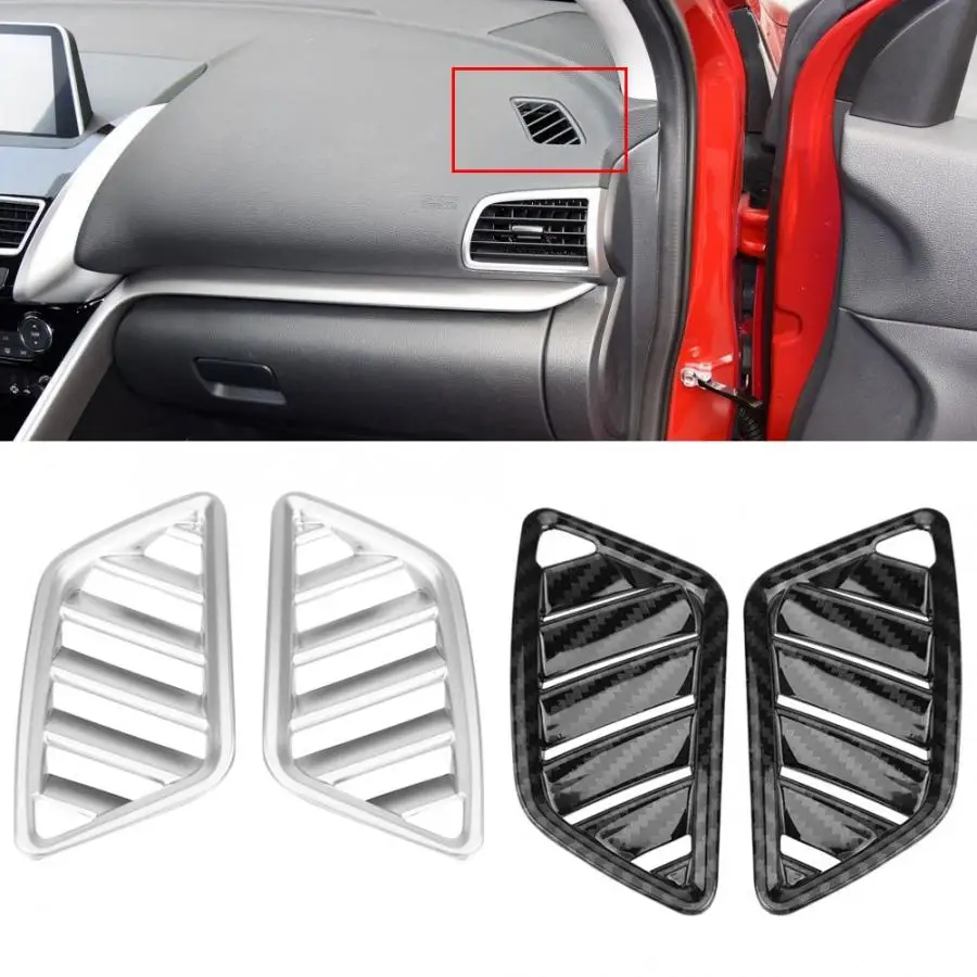 2 шт. внутренняя Верхняя Крышка вентиляционного отверстия отделка для Mitsubishi Eclipse