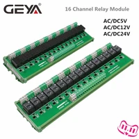 geya 16 channel relay module dc5v 12v 25v intermediate power relay control switch