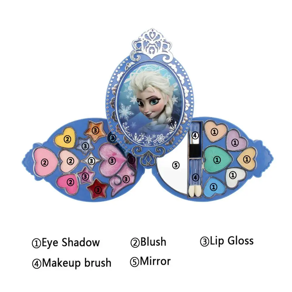 Детская косметика Disney Холодное сердце коробка для макияжа принцессы чемодан