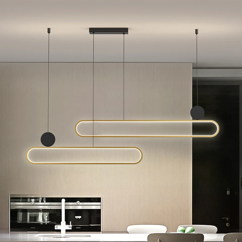 Nordic Pendant Lights Modern LED Hanging Lamp for Living Room Home Decor Dining Room Kitchen Lighting Fixture