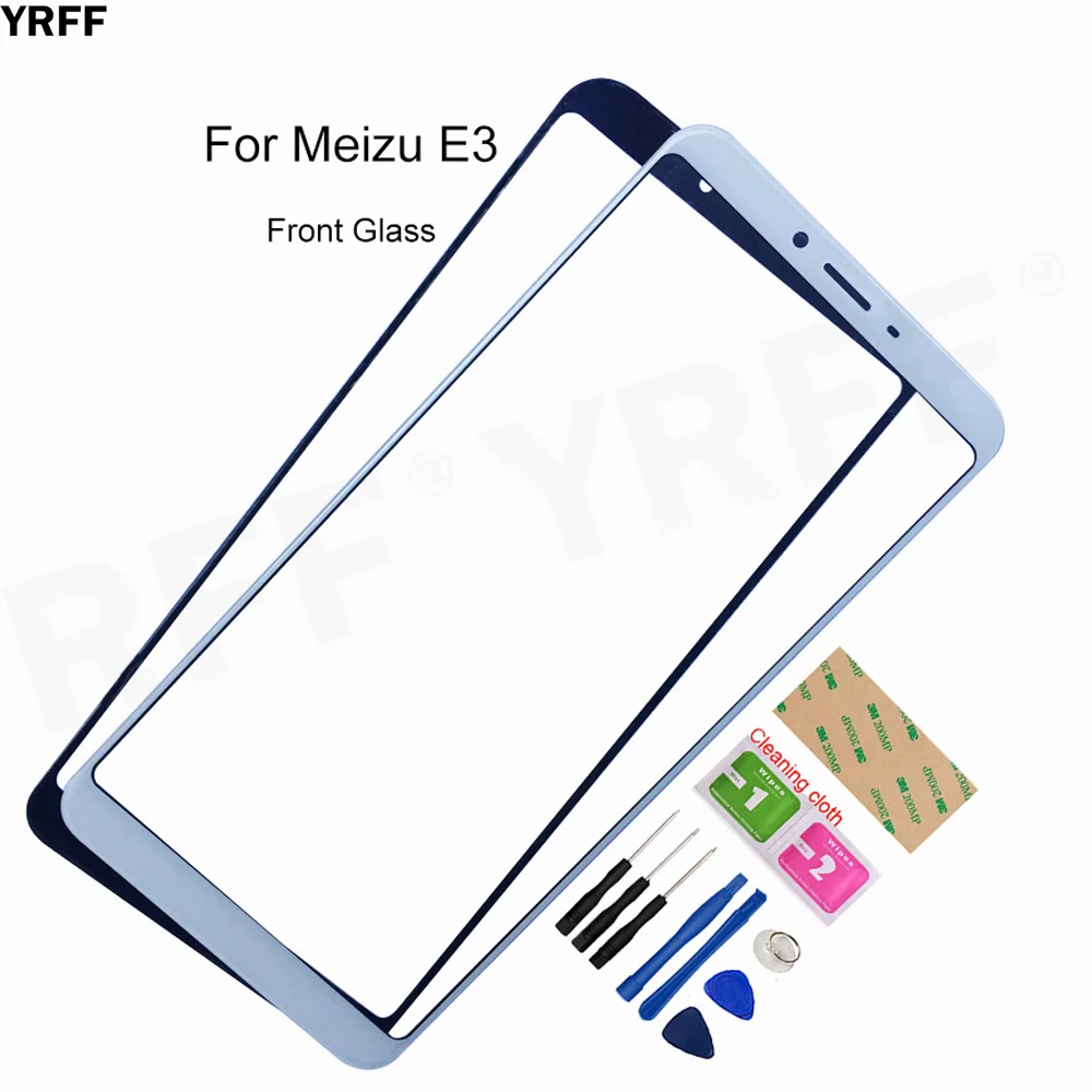 

Переднее внешнее стекло 5,99 ''E3 для Meizu E3 M851H M851M M851Q, передняя стеклянная панель (без сенсорного экрана), детали в сборе