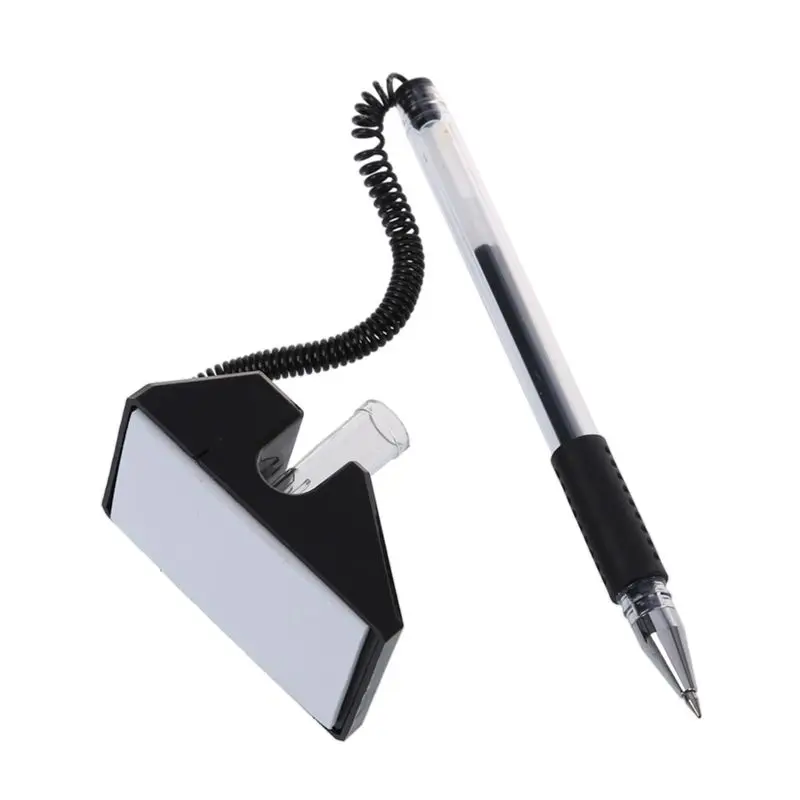

Styno Home Bank Desk Table Black Ink 0.5mm Pen w String Joint