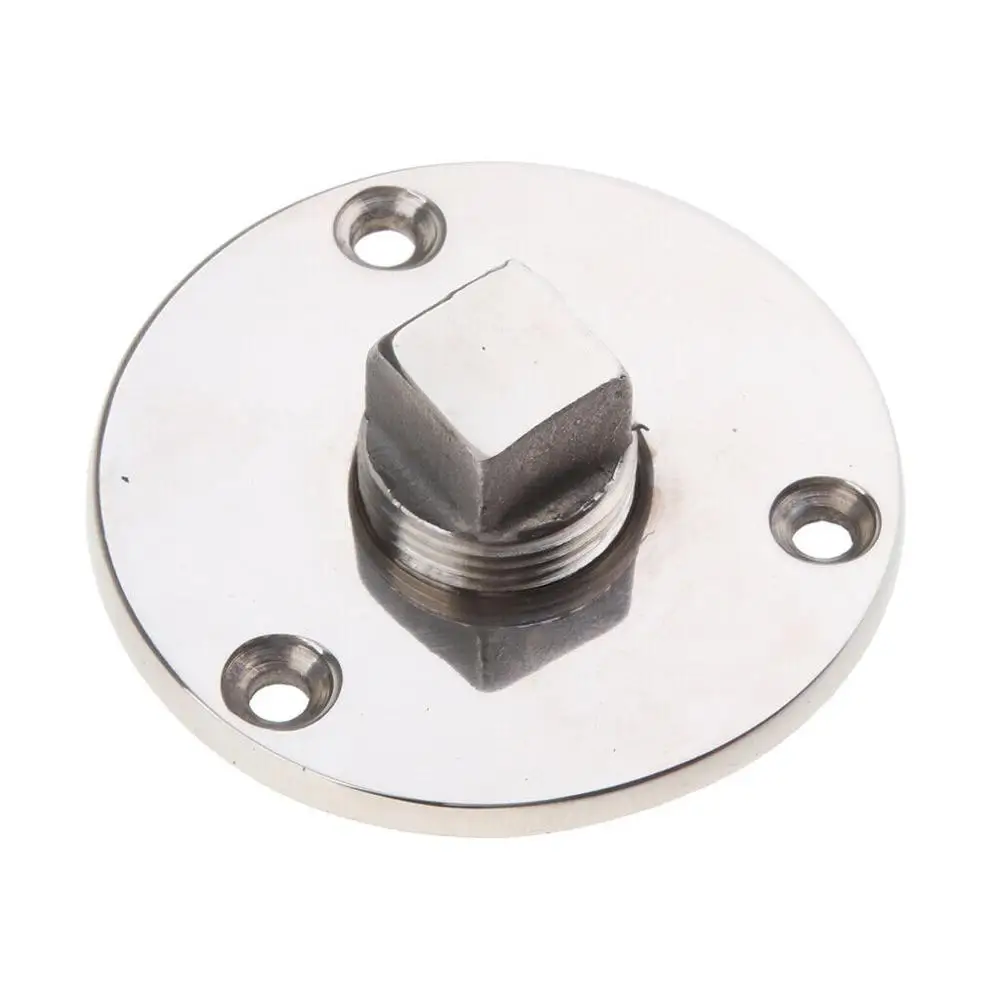 

ISURE MARINE Stainless Steel Garboard Drain Plug For Boats 1 Inch Diameter Hole