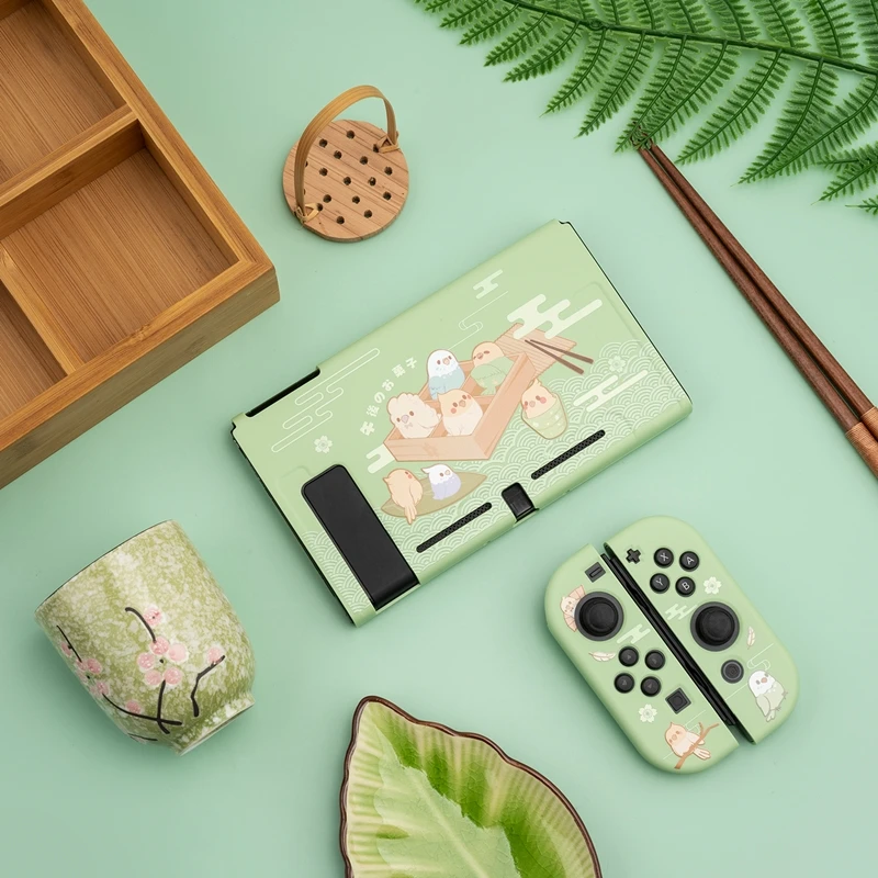 Geekshare Nintendo Switch Милый Попугай малыш мультфильм сказочная Лига десерт ТПУ мягкий