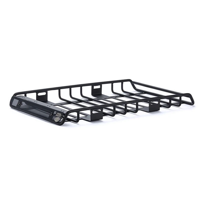 

Metal Luggage Carrier Roof Rack with Fixing Rail for Traxxas TRX4 TRX6 Axial SCX10 III 90046 AXI03007 1/10 RC Crawler