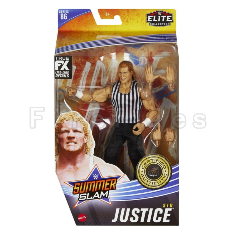 

6inches MATTEL WWE Action Figure Elite Collection Series 86 Sid Justice Anime Collection Movie Model For Gift Free Shipping