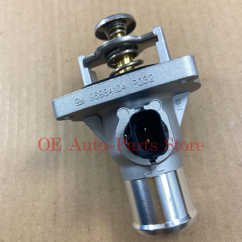 Engine Original Coolant Thermostat Housing 25193683 For Chevrolet Aveo Cruze Sonic Orlando Vauxhall Opel Astra Zafira 96984104 | Автомобили