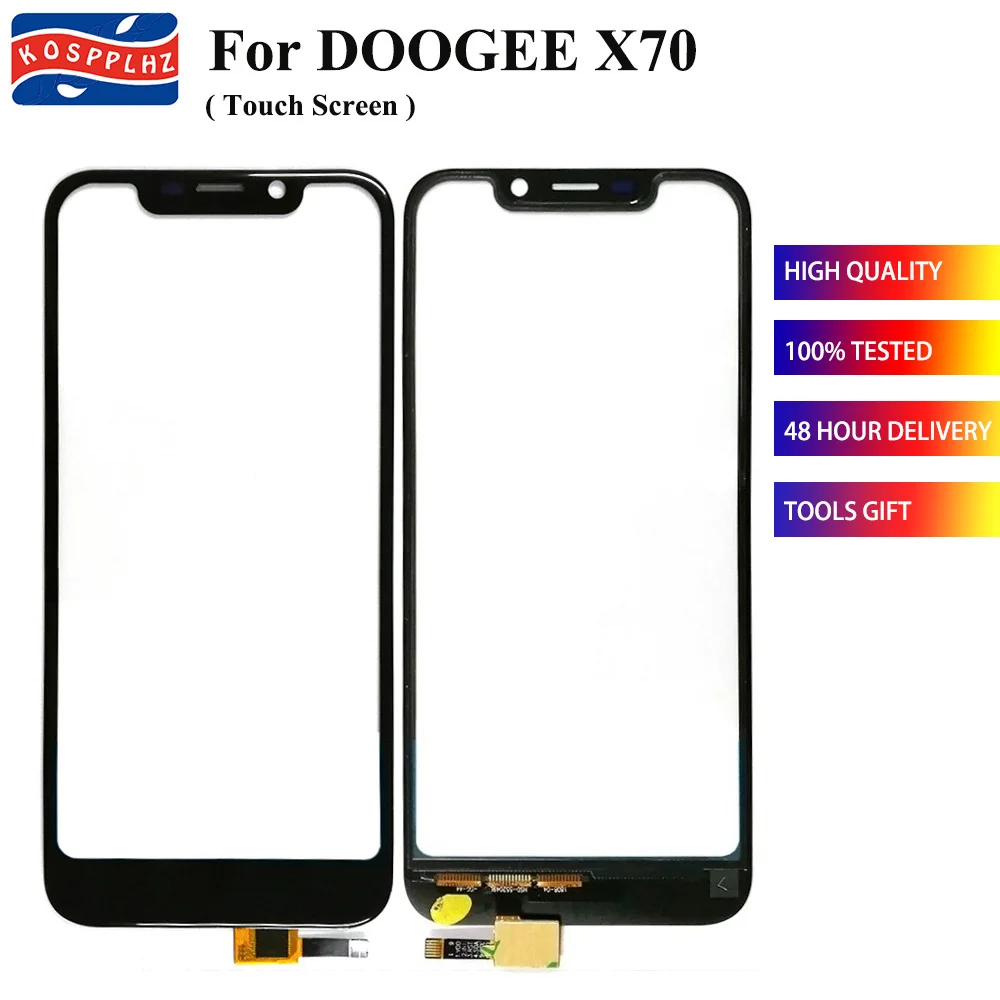 Стекло для сенсорного экрана DOOGEE X70 5 дюйма переднее стекло телефона Doogee