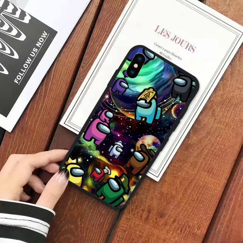 

Among Us casual games coque Phone Case for iPhone 11 12 mini pro XS MAX 8 7 6 6S Plus X 5S SE 2020 XR