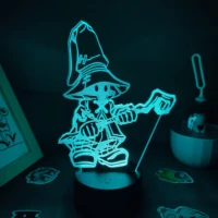 final fantasy game figure vivi ornitier lava lamp 3d led rgb battery changing night lights gaming room table colorful decoration