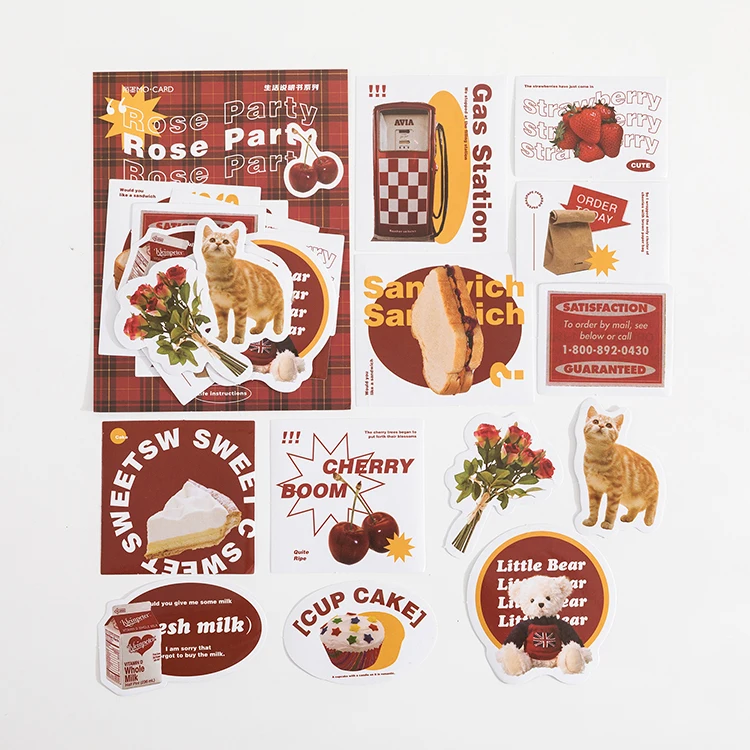 

Набор наклеек Alideco 24 шт