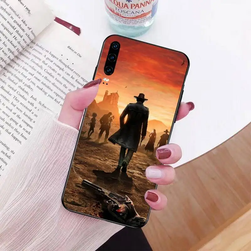 HPCHCJHM Red Dead Redemption 2 Newly Arrived Black Cell Phone Case for Huawei P30 P20 lite Mate 20 Pro P Smart 2019 prime | Мобильные
