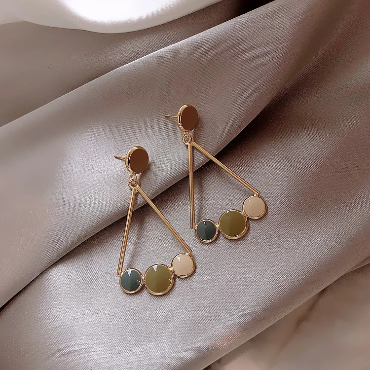 

Triangle simple fashion earrings wholesale