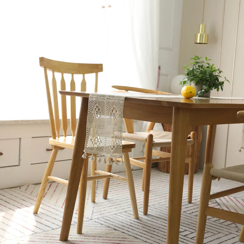 Европейский ретро настольная дорожка кружева ручной работы крюк цветок полые