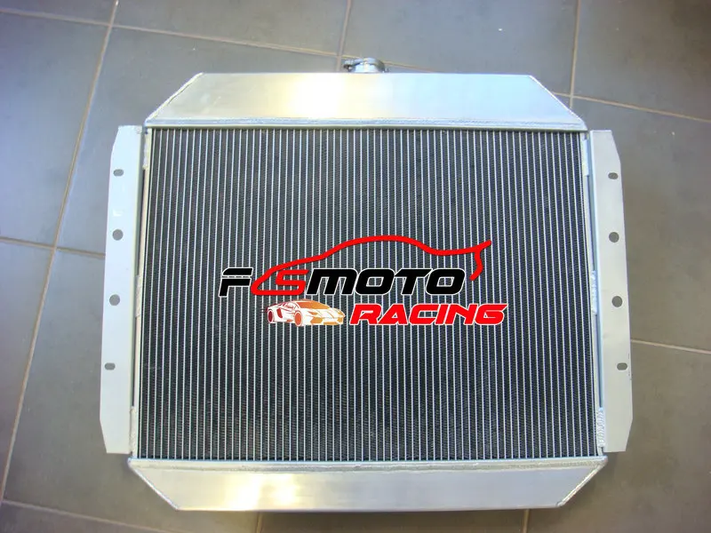 Подходит для Ford F100 F250 F350 V8 1967-1981 68 69 70 71 72 73 74 75 76 3-рядный алюминиевый радиатор |