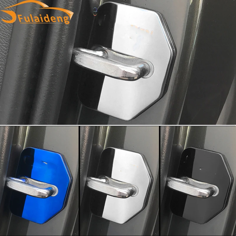 

4 шт., дверной замок из нержавеющей стали для Volvo XC60 2018