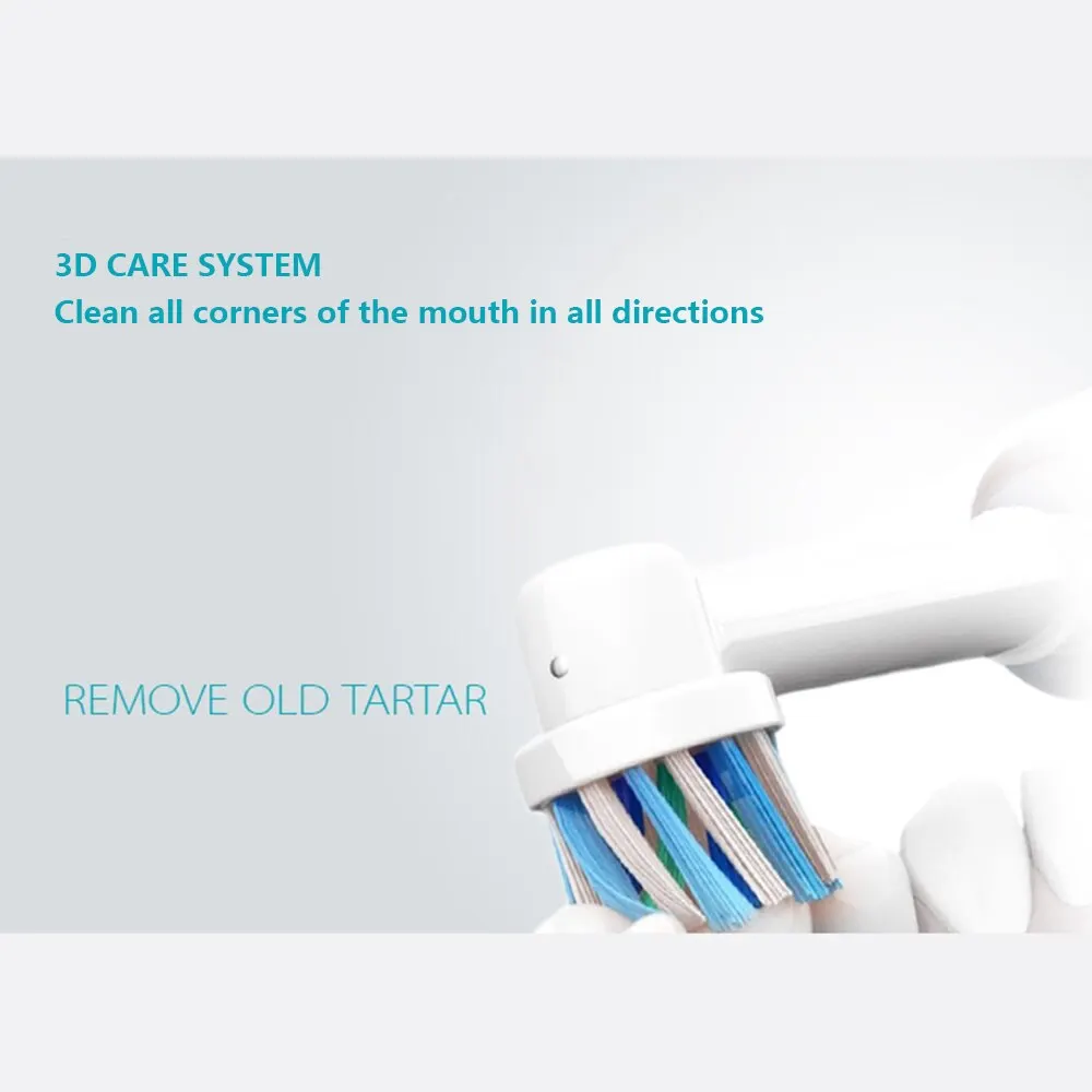 Электрическая зубная щетка ультразвуковая автоматическая водонепроницаемая