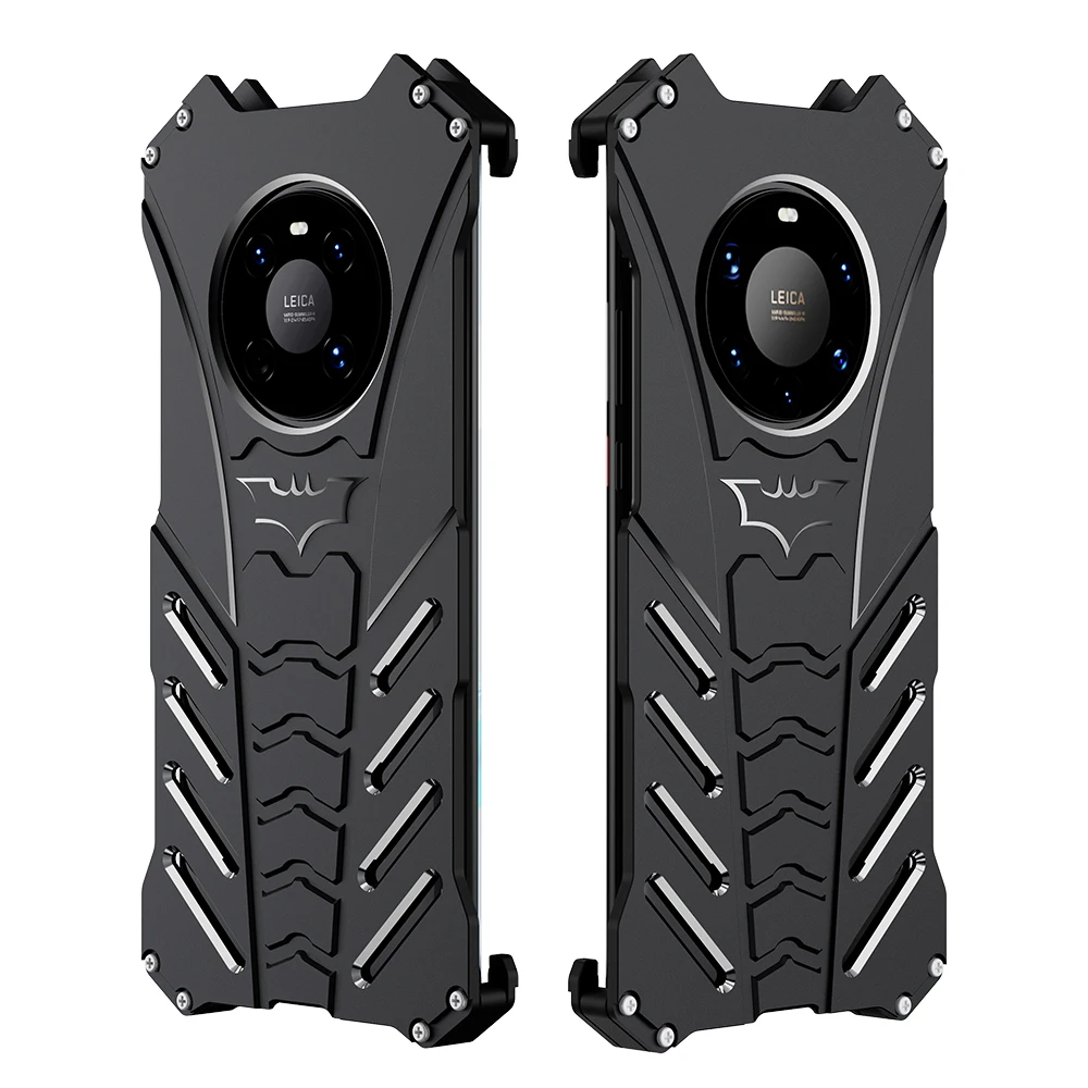armor metal cool case for huawei mate 40 pro case cover aluminum fundas for huawei mate 40 pro plus phone cases shockproof free global shipping