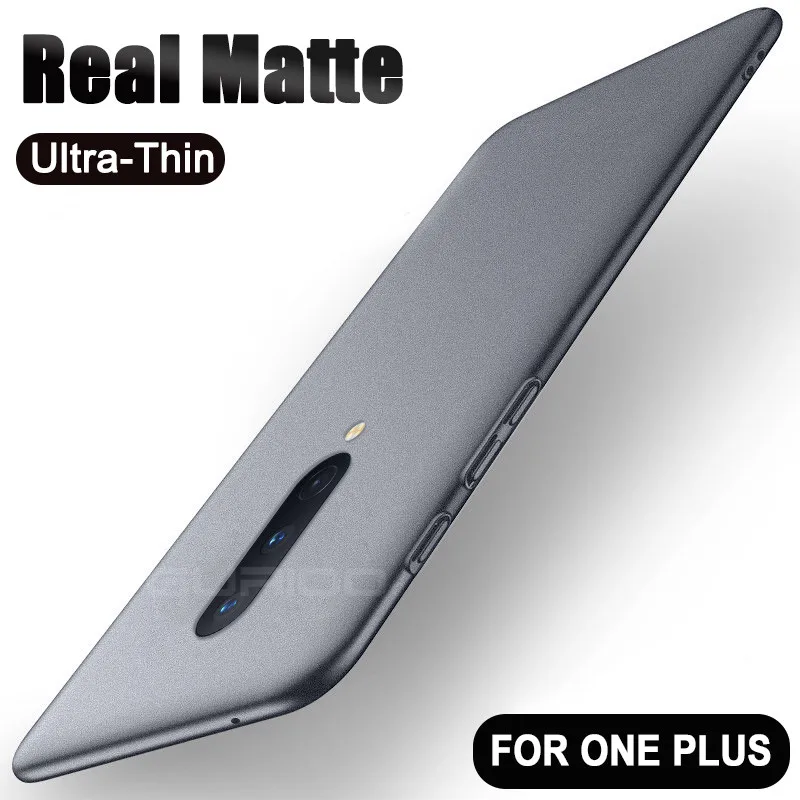 Ультра тонкий Песчаник матовый противоударный чехол для телефона OnePlus 5/5 6