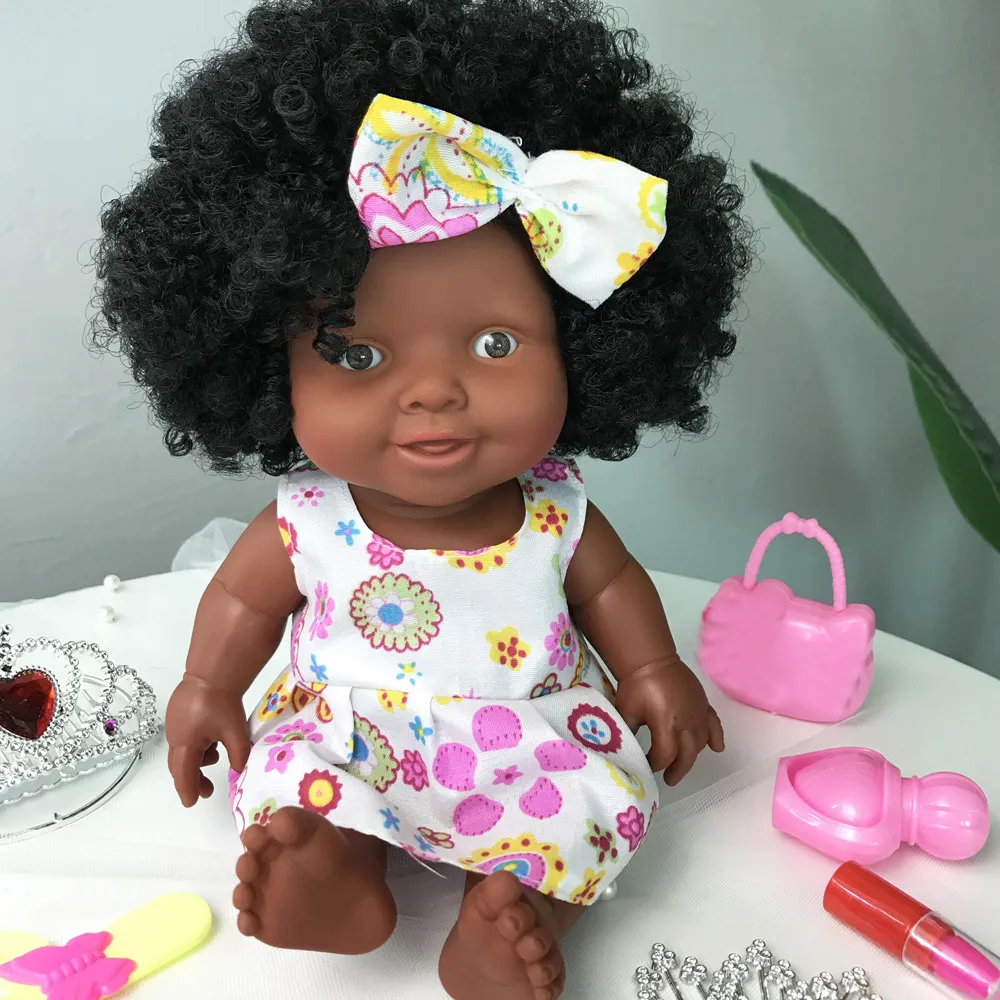 

Baby Movable Joint African Doll Toy Black Doll Best Gift Toy Christmas Gift Kids Toys For Girls Children Birthday Gifts