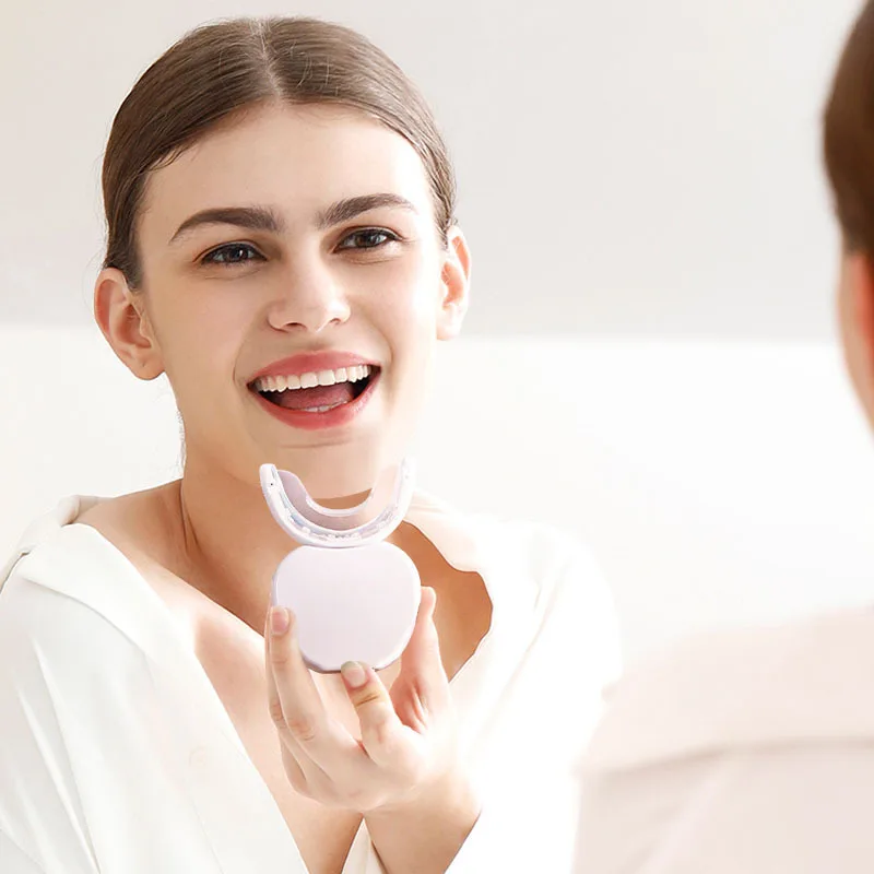 Беспроводной машина для отбеливания зубов удалить зуб дыма Красители холодной