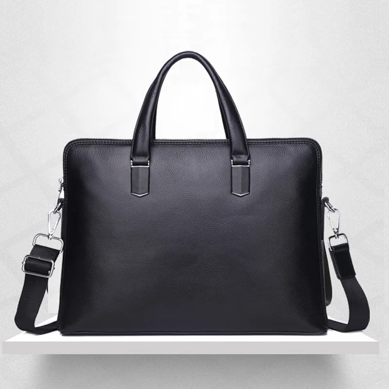 

Новинка 2021 кожаная сумка для ноутбука мужские сумки кожаный деловой портфель для путешествий