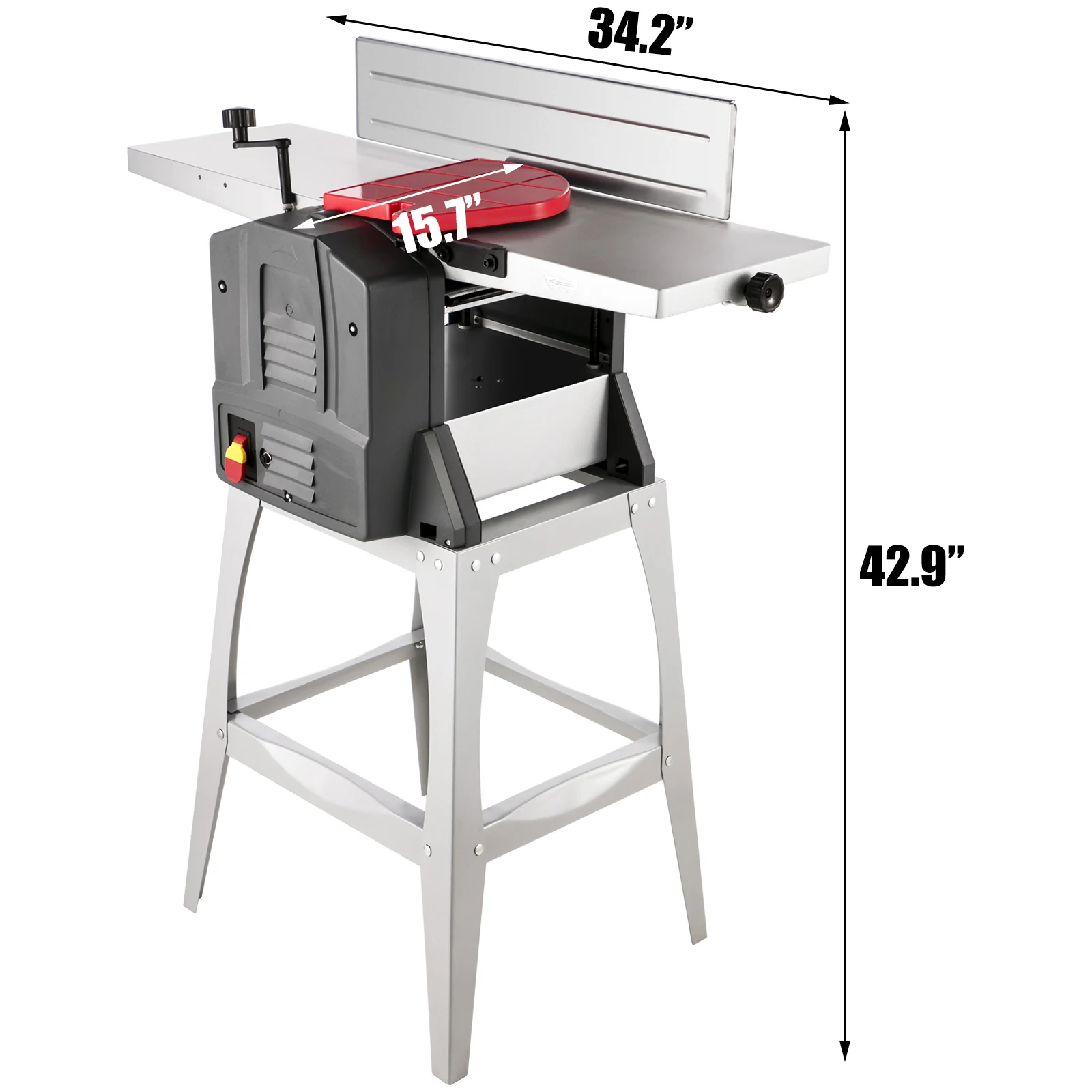 

VEVOR Tabletop Jointers Woodworking 10 Inch Benchtop Jointer Planer with Heavy Duty Stand For Wood Cutting Thickness Planer