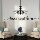 Домашняя Милая домашняя Наклейка Настенная Слова Entryway, для спальни, большой семьи, цитата любви, милая домашняя Наклейка на стену, виниловый Декор для гостиной