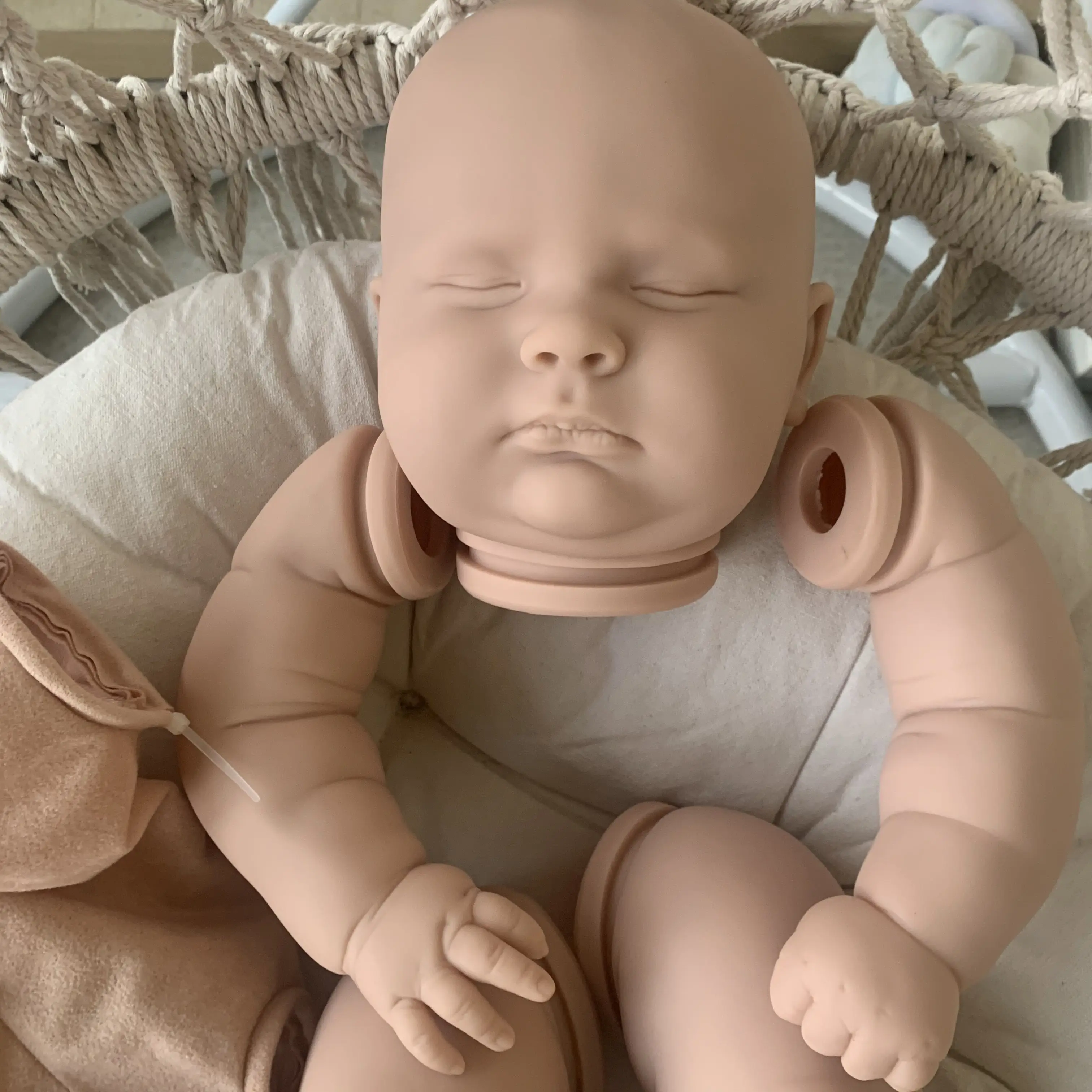 

17 Inch Reborn Baby Doll Kit Baby Joseph Soft Vinyl Unfinished Doll Parts