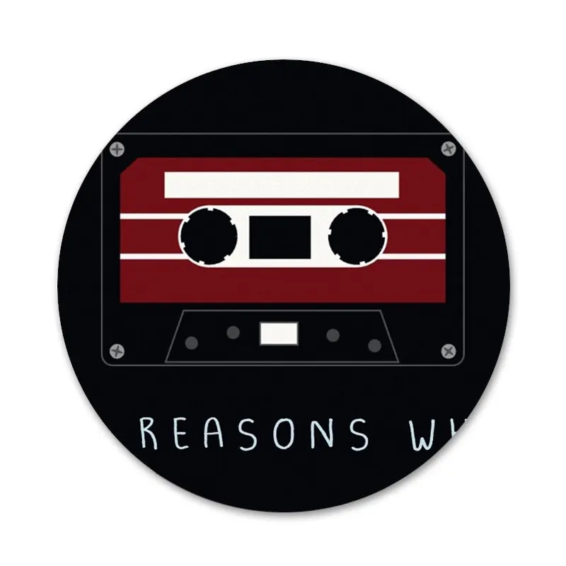 

13 Reasons Why Icons Pins Badge Decoration Brooches Metal Badges For Backpack Decoration 58mm