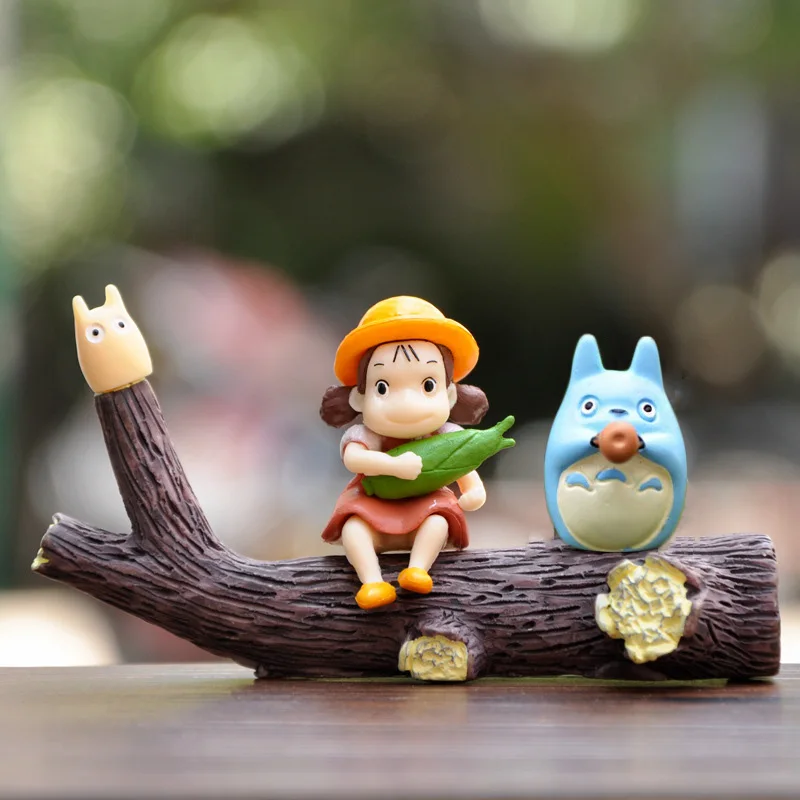 BAIUFOR милые девушки пара цифры пня дерева смолы ветви миниатюры DIY пейзаж из мха