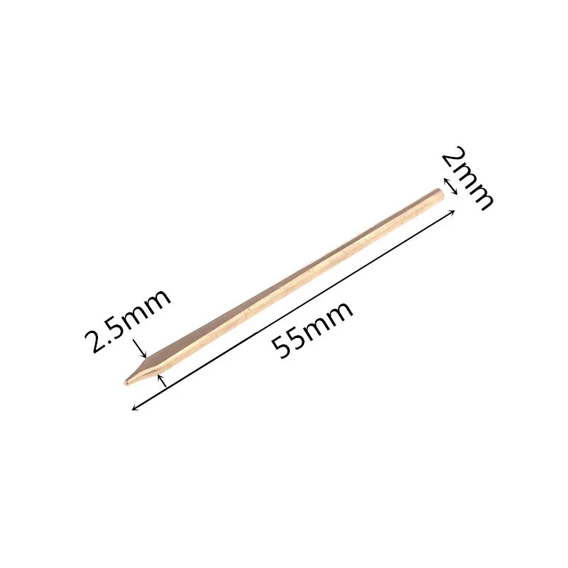 Профессиональная кожаная швейная игла ручная работа латунная плоская головка