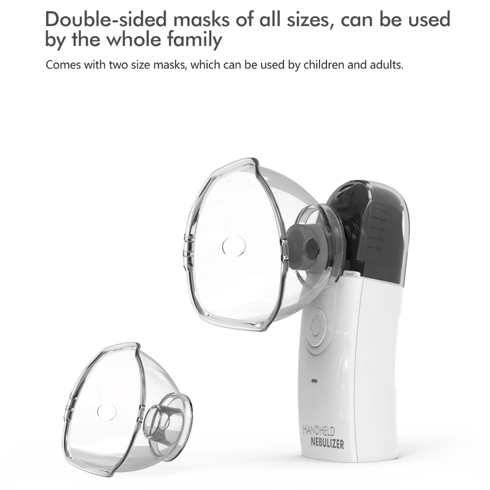 Портативный Небулайзер ручной мини-Ингалятор респиратор комплект увлажнителя