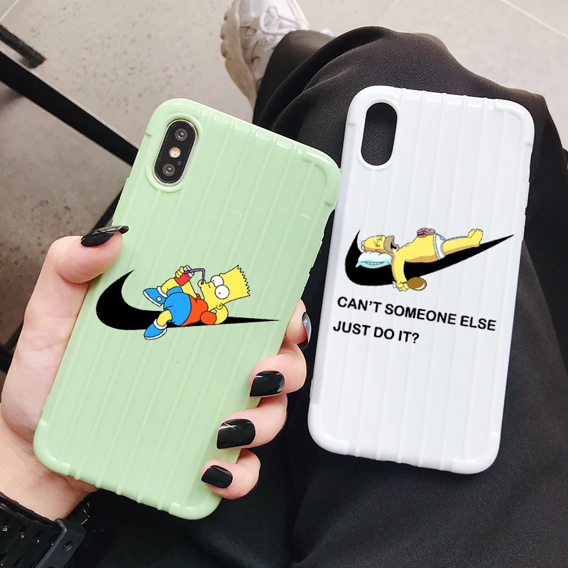 Чехол для телефона в спортивном стиле Симпсоны XiaoMi RedMi Note 8 7 6 5 K20 Pro силиконовая