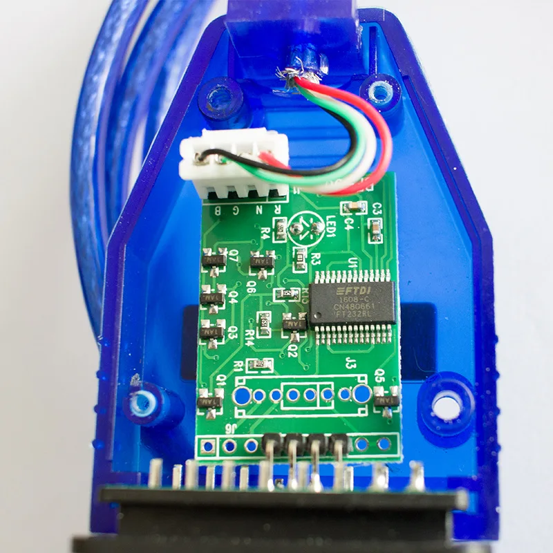 FT232RL чип машину с USB туманный распылитель VAG COM Интерфейс кабеля KKL 409 1 OBD2 II OBD