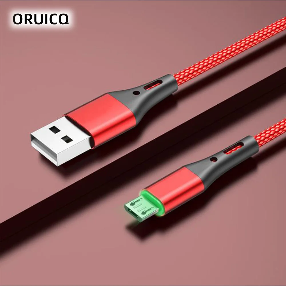 

USB Type C Cable Nylon Braided 1M 2M 3M Data Sync Fast Charging For Samsung S9 S10 Xiaomi mi8 Huawei P30 Ipad iPhone cables