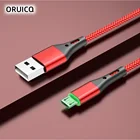 Кабель USB Type-C в нейлоновой оплетке, 1 м, 2 м, 3 м, для быстрой зарядки и синхронизации данных, для Samsung S9, S10, Xiaomi mi8, Huawei P30, Ipad, iPhone