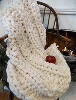 diy hat hand knitting wool icelandic warm sweater chunky yarn super bulky chunky yarn for hand knitting knitted blanket 250g
