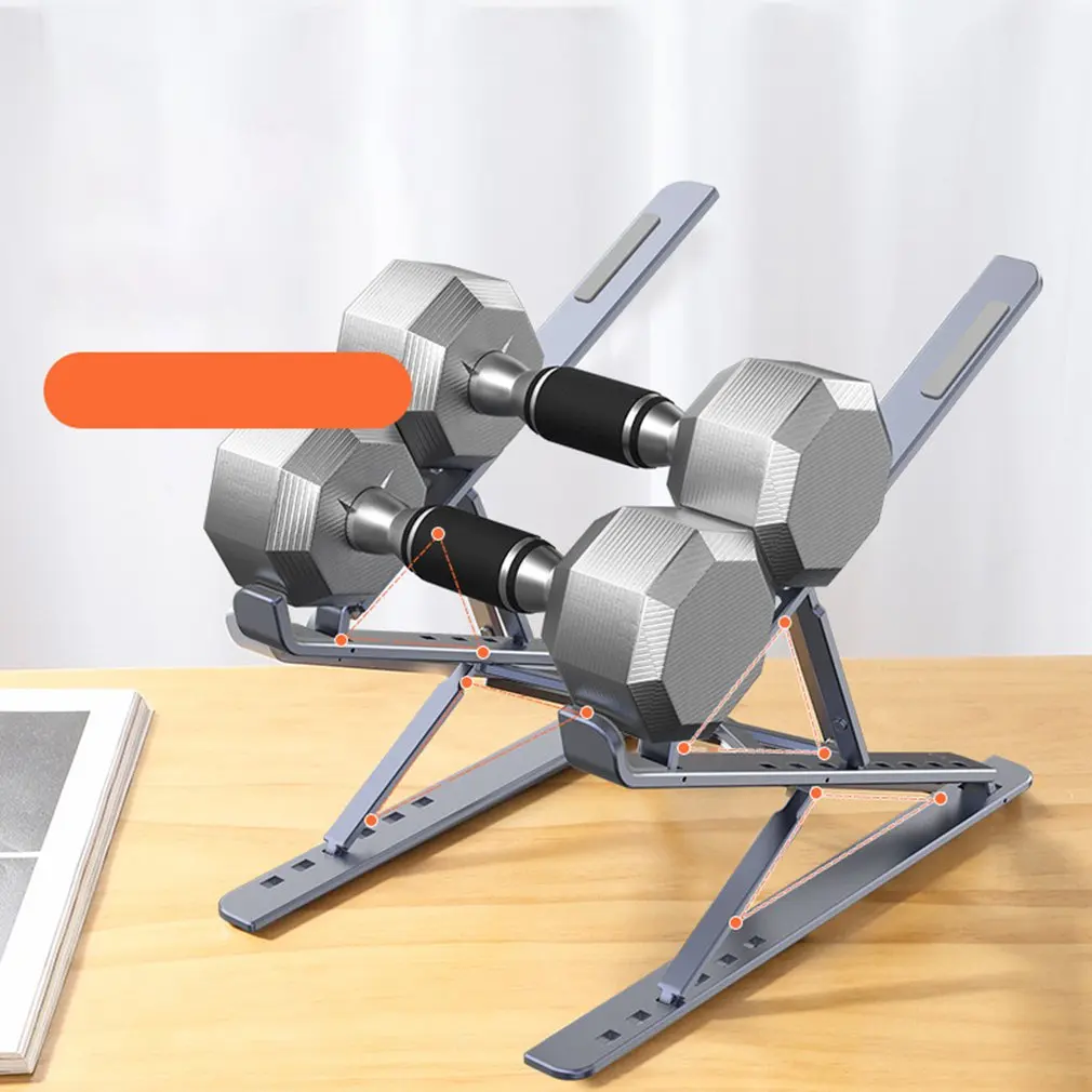 

Portable Universal Foldable Bracket Aluminum Alloy Generic Computer Bracket Adjustable Height Support Laptop Computer Bracket