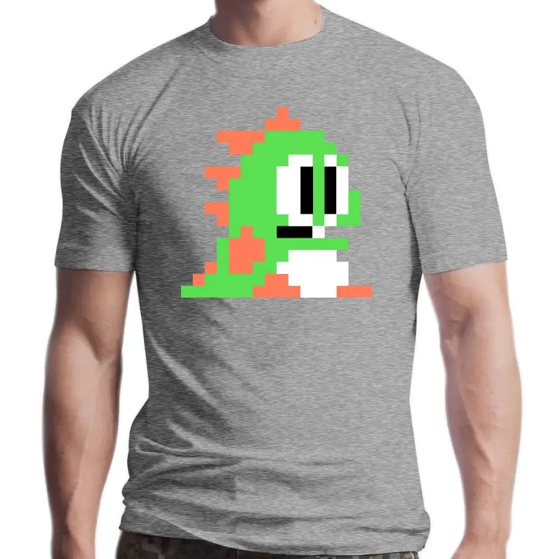 

New Bubble Bobble Player 1 T-Shirt Video Game 90s Retro Distressed 8-Bit 74