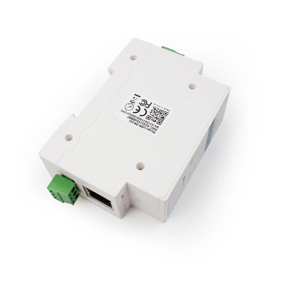 DIN rail RS232 последовательный конвертер в Ethernet сетевой преобразователь серверное