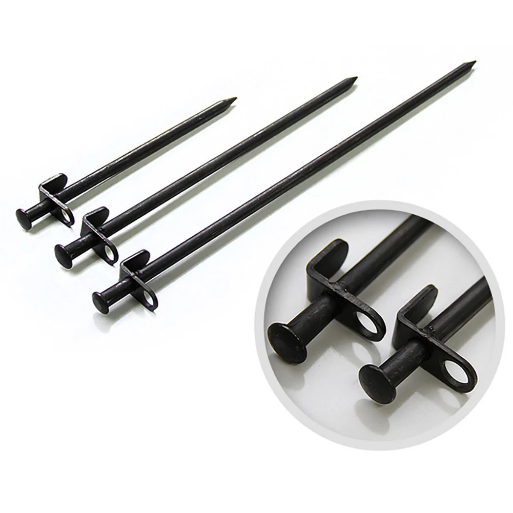 20 Вт 30 40 см палатки для кемпинга на открытом воздухе колышки Bold Сталь пляжные