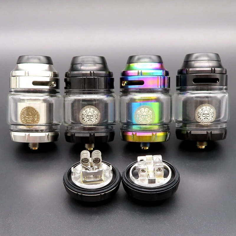 Electronic Cigarette Vaporizer Vape Tank Zeus ZX X Mesh RTA Atomizer MTL 4.5ml Liquid For Mech Box Mod Mechmod Vaper | Электроника