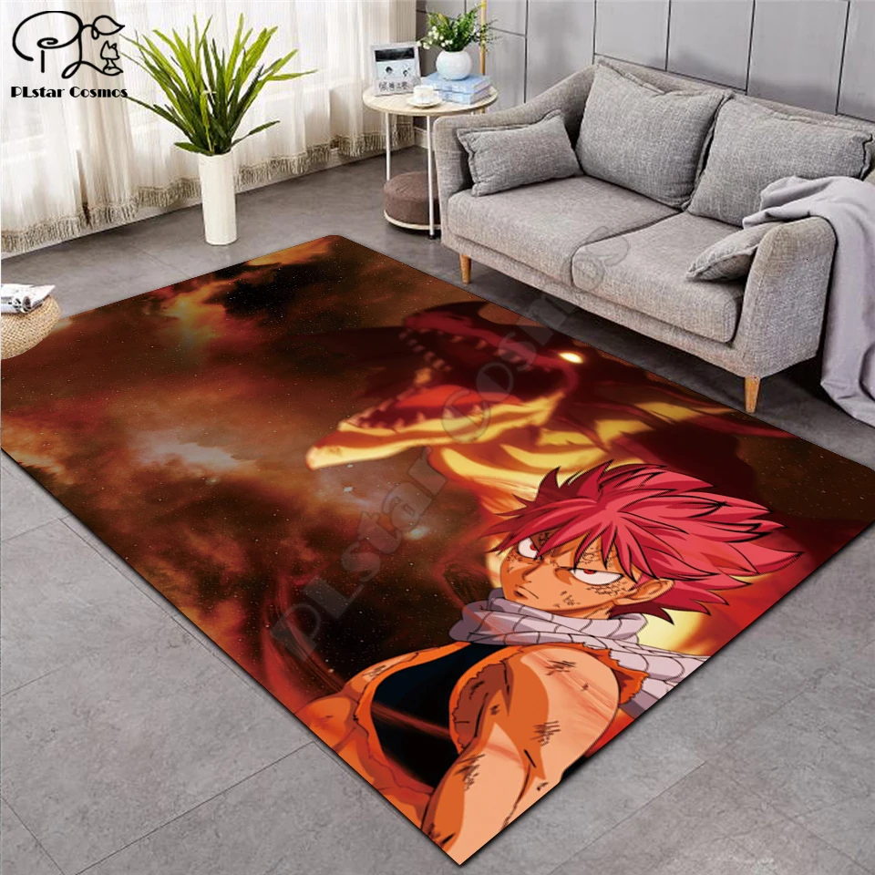 

Fairy Tail anime carpet Anti-Skid Area Floor Mat 3D Rug Non-slip Mat Dining Room Living Room Soft Bedroom Carpet style-03